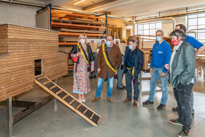 De nieuwe woning moet tegen half juni volledig klaar zijn.