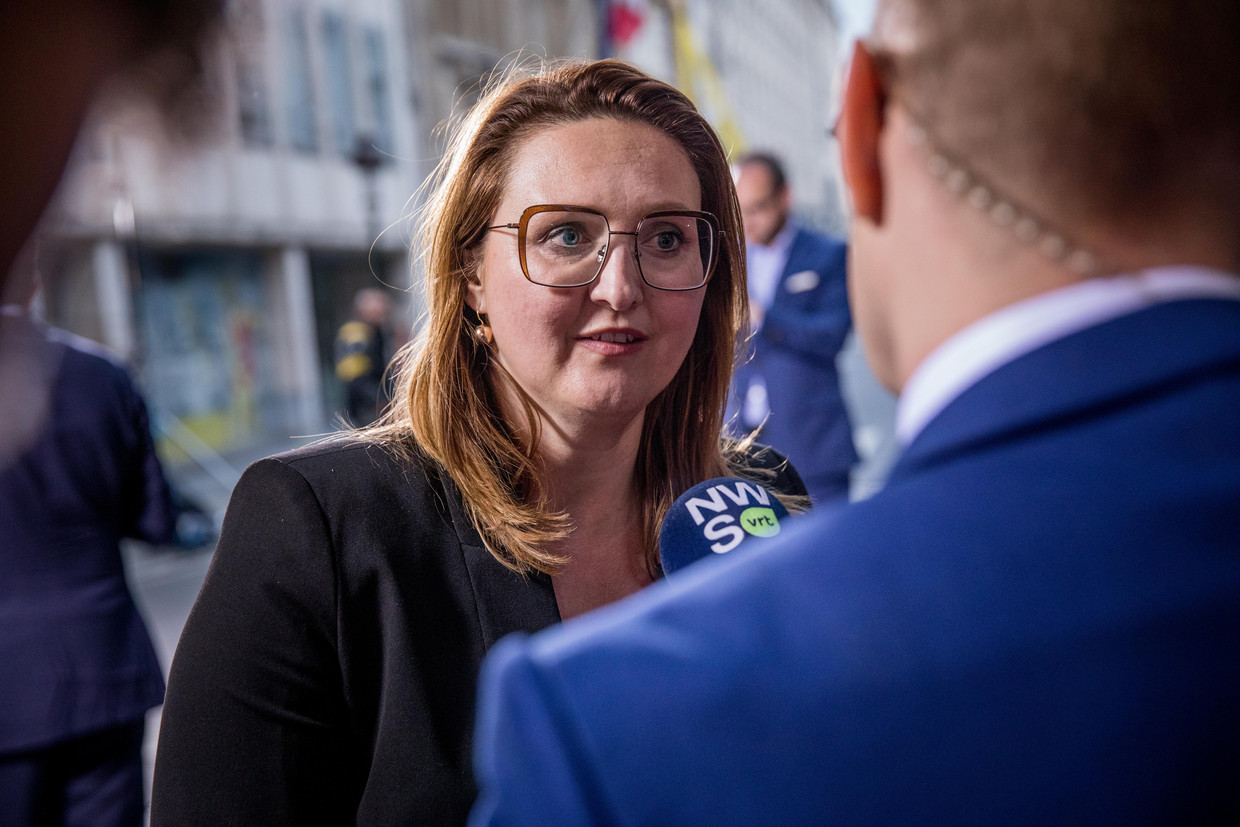 Open Vld-voorzitter Gwendolyn Rutten.