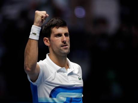ATP Finals: Djokovic expédie Rublev et rejoint le dernier carré