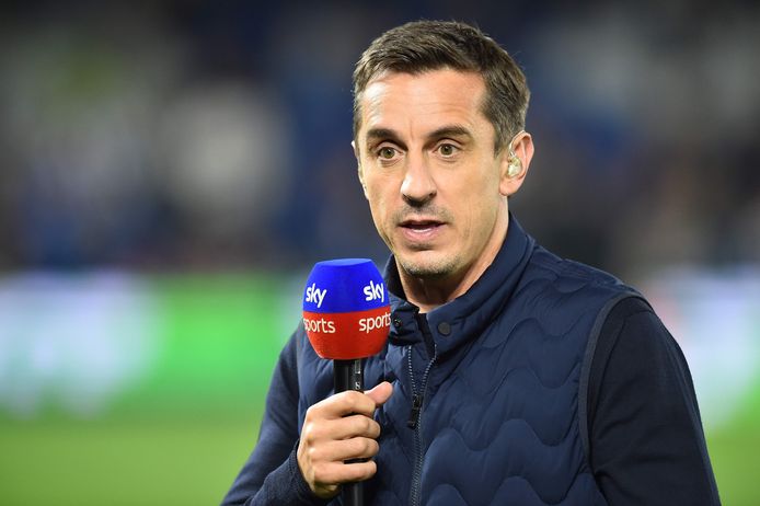 Gary Neville was vernietigend voor de Engelse topclubs.