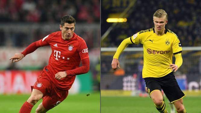 De clash in een clash: superster Lewandowski vs. tienersensatie Haaland