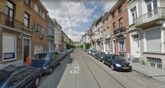 De Stefaniastraat in Laken (Brussel).
