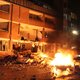 Zware explosie vernielt flatgebouw in Nederland