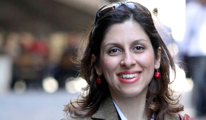 Een eerdere foto van journaliste Nazanin Zaghari-Ratcliffe. Zij werd voorlopig vrijgelaten met een elektronische armband.