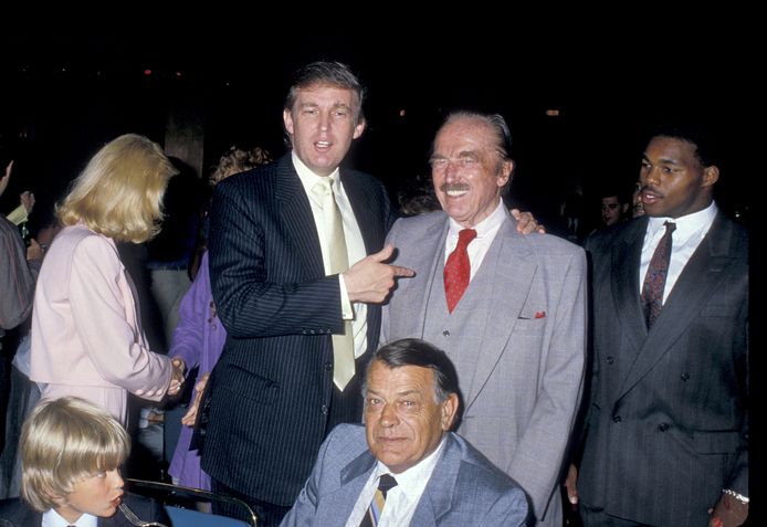 Donald Jr. en zijn vader.