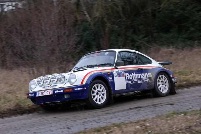 De schitterende Porsche van Tom Boonen voor zijn deelname aan de Legend Boucles.