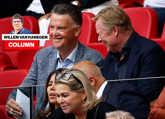 Louis van Gaal en Ronald Koeman.