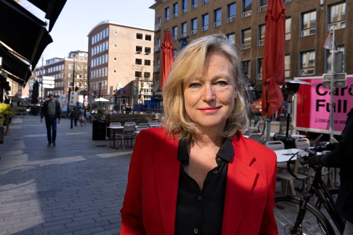 Chantal Zeegers, lijsttrekker D66 in aanloop naar de gemeenteraadsverkiezingen.