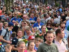 Domper voor deelnemers avondvierdaagse: geen intocht door het centrum van Veenendaal