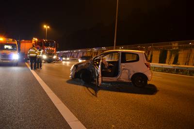 Spookrijder zorgt voor ravage op A12 bij Arnhem-Noord, enkele gewonden