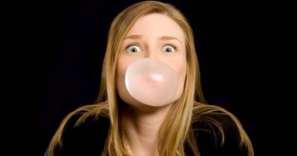 Mâcher Du Chewing Gum Les Effets Incroyables