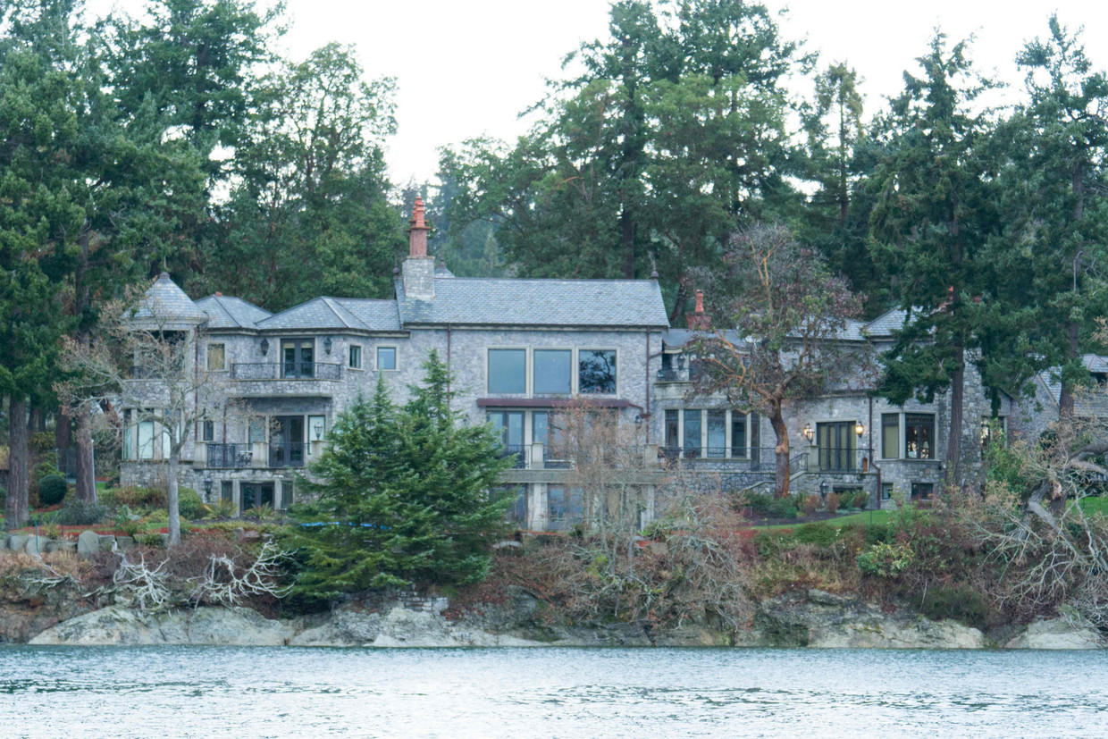 Hier wonen Meghan en Harry in Canada.  Beeld AFP