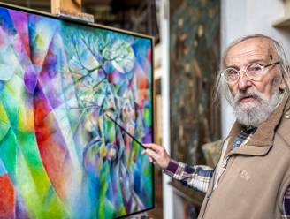 86 jaar, maar kunstenaar Leo De Beul voelt zich nog altijd een spring-in-’t-veld: “Wandelen, schilderen en voor mijn zieke vrouw zorgen, zó ben ik gelukkig”

