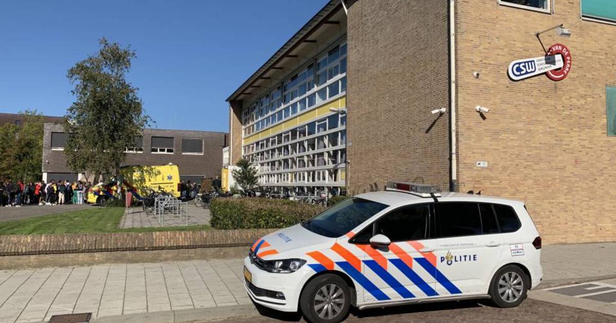 Jongen gewond bij ongeval op school Middelburg, geen sprake van steekpartij.