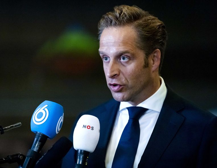 Minister Hugo de Jonge. Beeld ANP