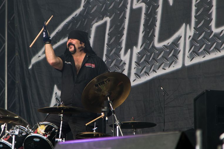 Enkele jaren geleden met zijn band Hellyeah. Beeld rv