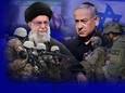 Links: de hoogste leider van Iran, ayatollah Khamenei. Rechts: Benjamin Netanyahu, premier van Israël.