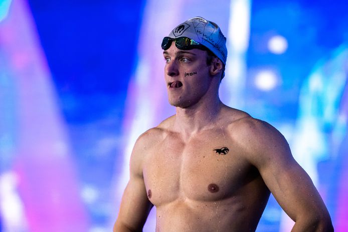 Thom de Boer boekte voor Team Iron zijn eerste ISL-zege op de 50 meter vrije slag.