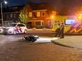 Maandagnacht een scooterrijder gewond geraakt bij een ongeval in Enschede.