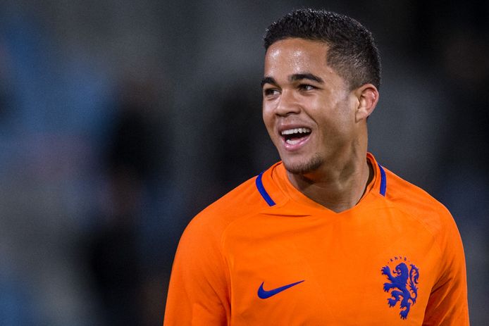 Justin Kluivert op archiefbeeld.