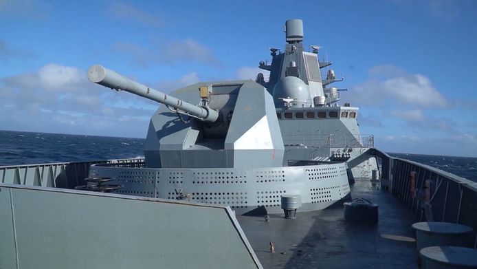 Oorlogsschip Admiraal Gorsjkov.