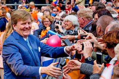 Oranjes vieren Koningsdag 2019 in Amersfoort