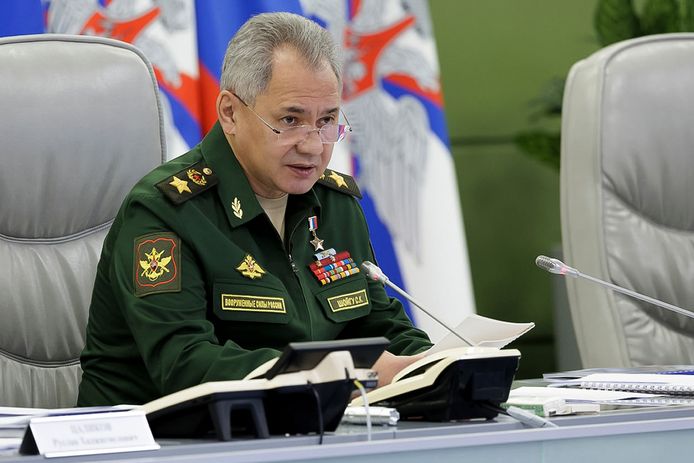 Russisch minister van Defensie Sergej Sjojgoe.