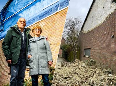 Han en Hanneke draaien zelf op voor schade ingestorte muur: ‘Waarom betalen we verzekeringspremie?’