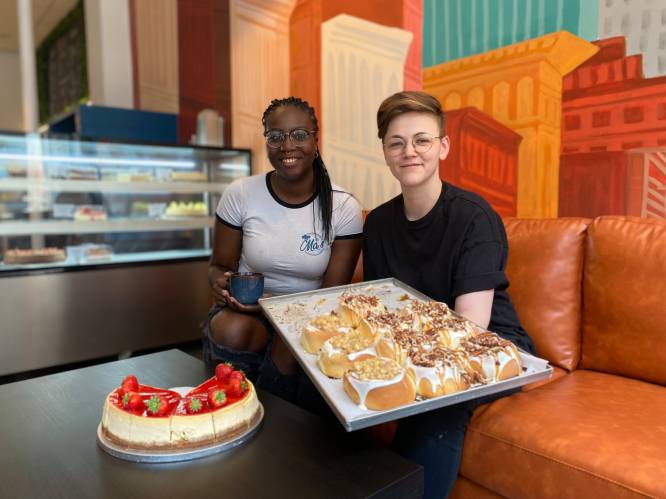 Amerikaanse bakkerij in Gent is nu ook koffiehuis: “Een gezellige plek om te genieten van dessert en koffie”