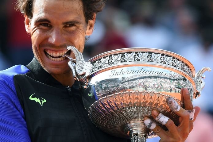 Rafael Nadal, de winnaar van vorig jaar.