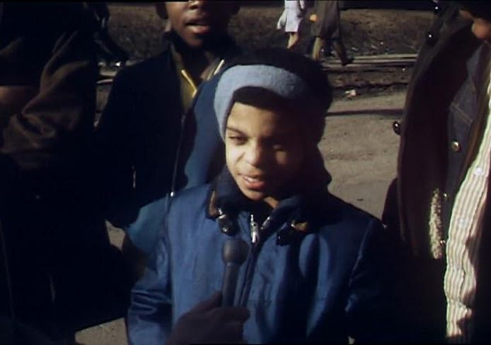 De elfjarige Prince Nelson, later superster Prince, in 1970 in Minneapolis.