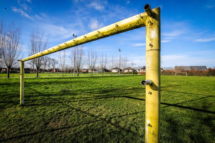 De sporthal is bij dit terrein gepland