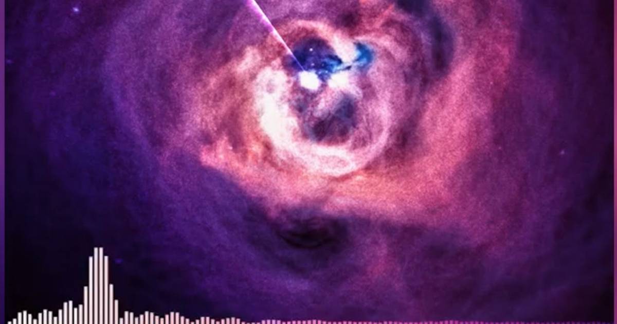 La NASA condivide lo strano suono di un buco nero su Twitter |  Scienza