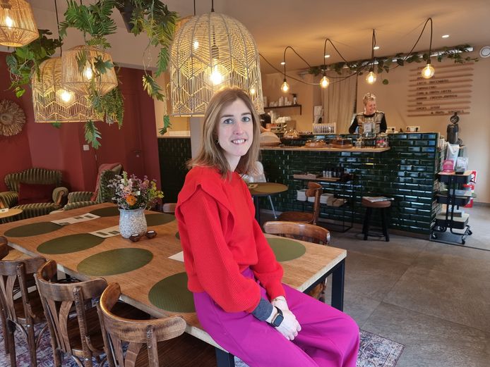 Mieke Bekaert opende in Halle ontbijt- en lunchbar Onno.