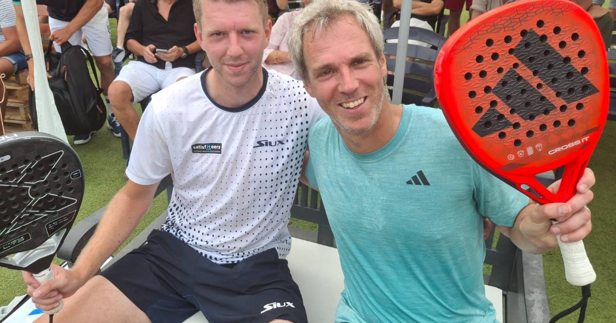 De Bruijne en De Waele stranden in padelfinale Breskens