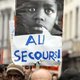 Demonstratie in Brussel voor mensen zonder papieren