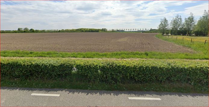 Het nu nog kale terrein in Erichem waar landgoed Peerenbosch gaat verrijzen.