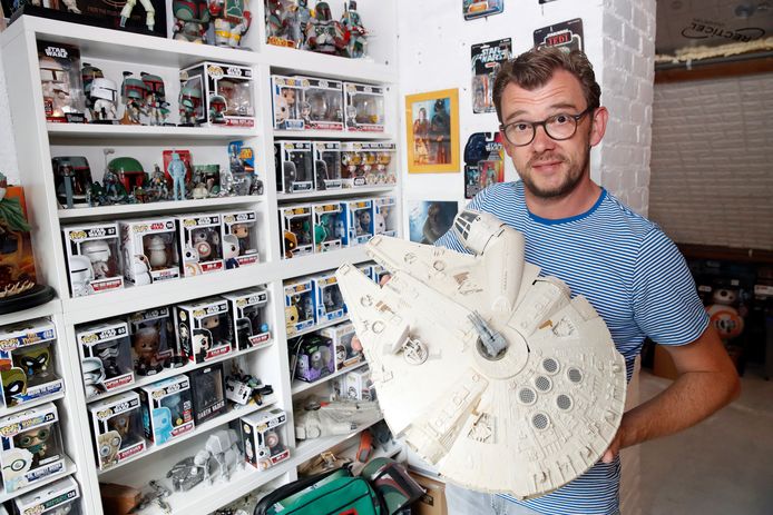 Christophe Stienlet verzamelt alles van 'Star Wars': moet inhouden om niet elke dag op zolder met mijn mannekes te spelen” | Showbizz | hln.be