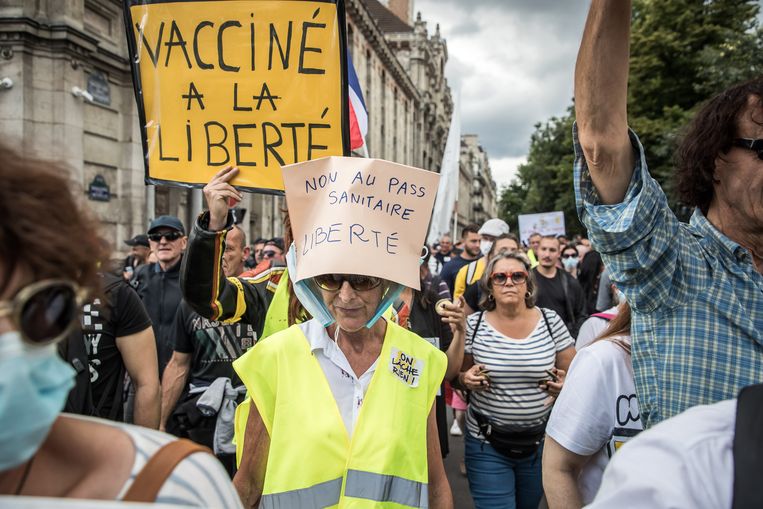 Waarom Frankrijk Zo Fel Protesteert Tegen De Nieuwe Coronamaatregelen De Morgen