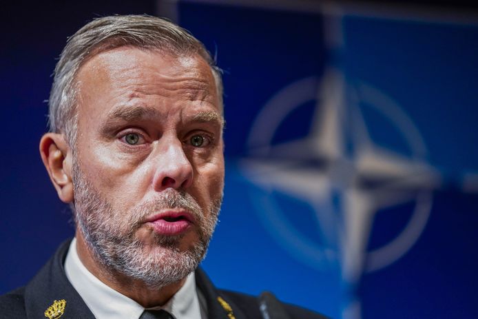 Beeld ter illustratie.  NAVO-admiraal Rob Bauer. Eerder was hij Commandant der Strijdkrachten van de Nederlandse krijgsmacht. In juni 2021 werd hij aangesteld als voorzitter van het NAVO Militair Comité.