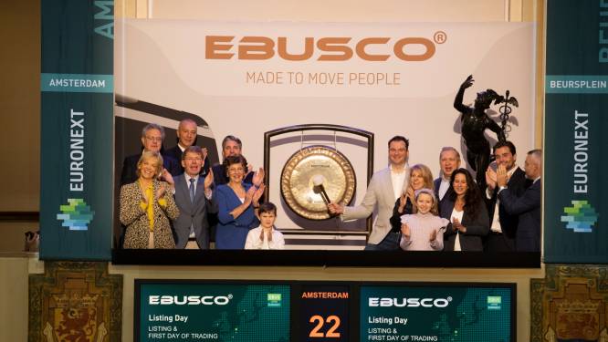 Ebusco krijgt klap op beurs: beleggers laten aandeel Deurnese bussenfabrikant vallen na negatief rapport