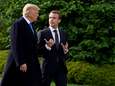 Macron aan Trump: "Amerikaanse invoerheffingen zijn illegaal en EU zal hard terugslaan"