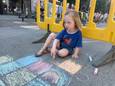 In de Korte Zoutstraat gingen heel wat kinderen aan de slag.