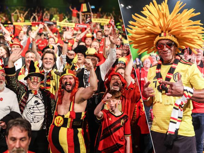 Alsof de Rode Duivels al in de EK-finale staan, 1.500 fans zingen samen ‘Wunderbar’: “Als zanger én voetbalfan is dit echt iets voor mij”
