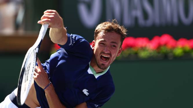 Medvedev raakt eerste plaats op wereldranglijst kwijt na verlies in Indian Wells