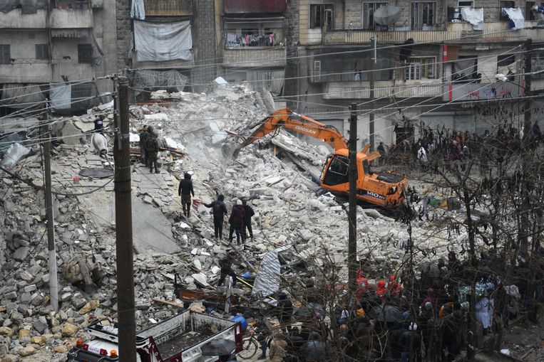 Aleppo, Syrië. Beeld AFP