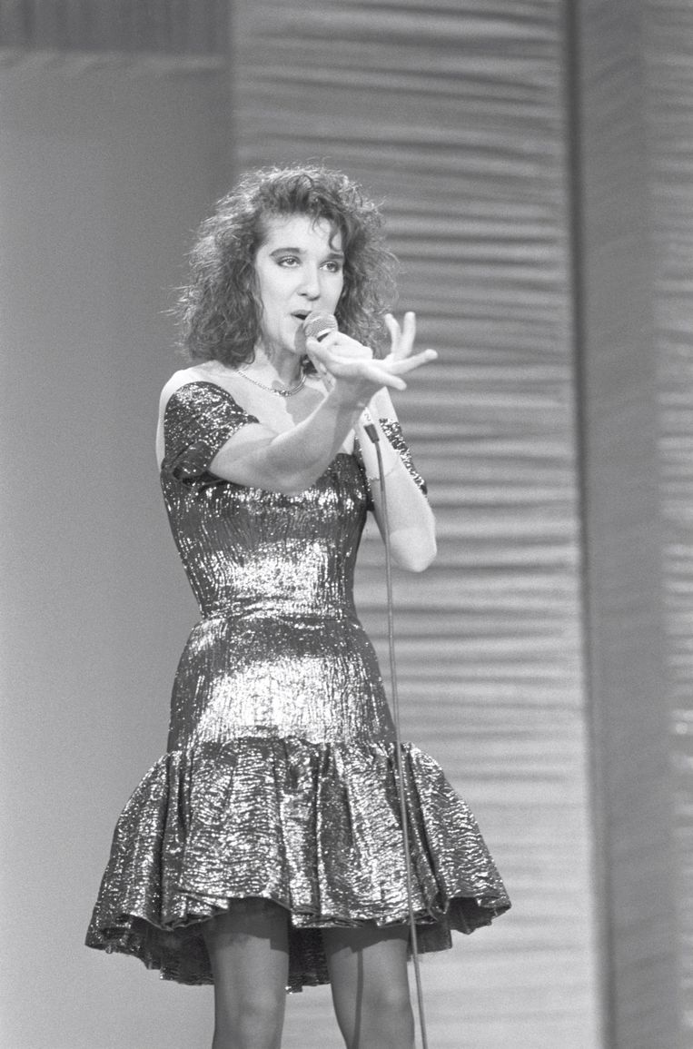 Céline Dion, Zwitserland, 1988. Beeld epa