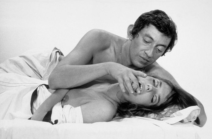 Serge Gainsbourg en Jane Birkin in 'Slogan' (1968)