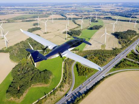 Twente Airport haalt tweede elektrische vliegmaatschappij binnen: ‘Uiteindelijk voor de prijs van een economy ticket’
