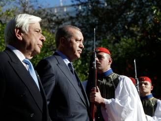 Erdogan is eerste Turks staatshoofd in Athene sinds 1952